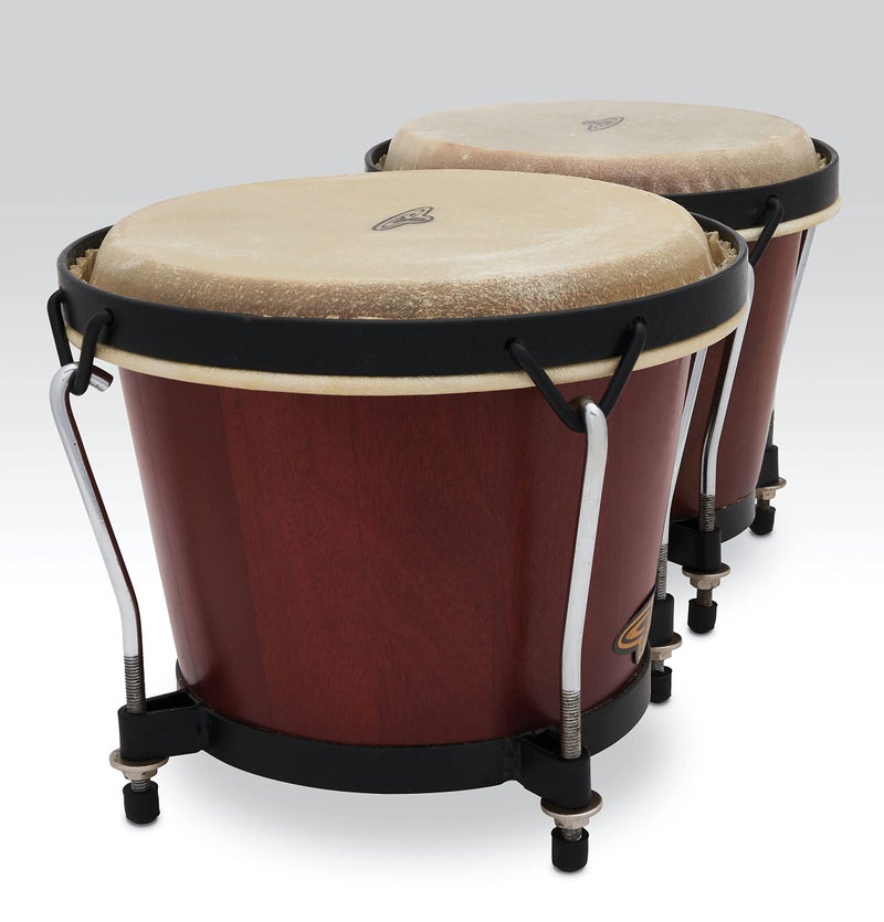 Latin Percussion طقم بونغو تقليدي 6 7 بوصة من لاتين بيركشن كوزميك - خشب داكن (CP221-DW) - Image 5